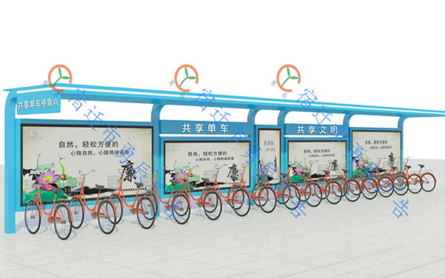 自行車停車棚YCZP-010